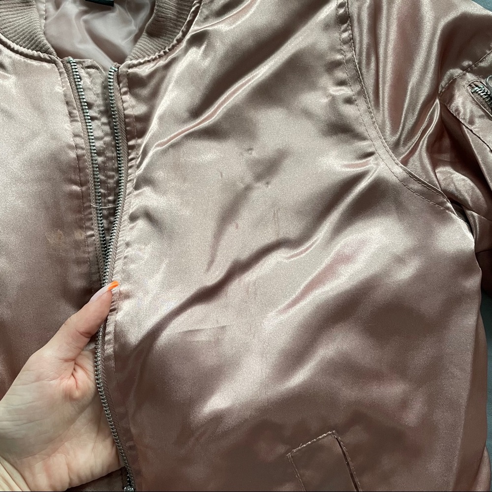 Pink Bomber Jacket - Picture 5 of 6